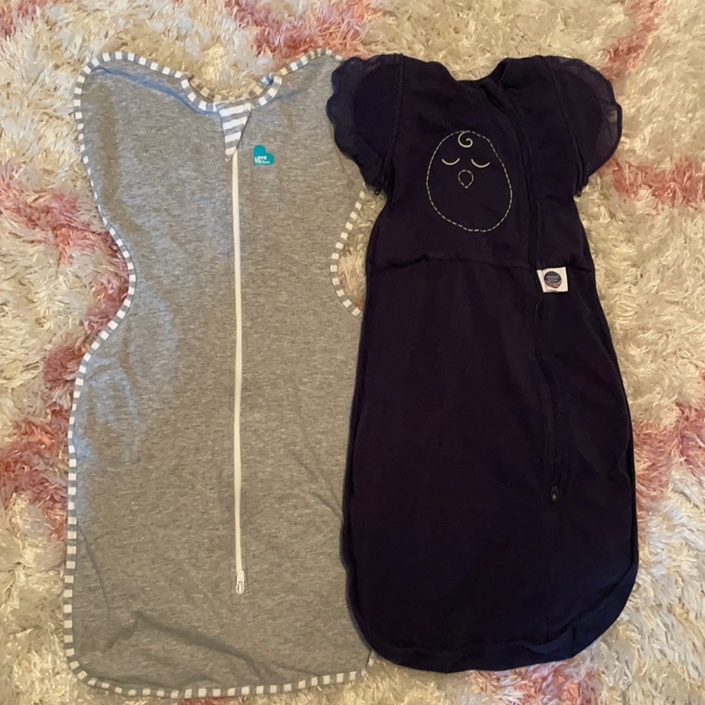 Baby sleep sacks Nested Bean and Love to Dream